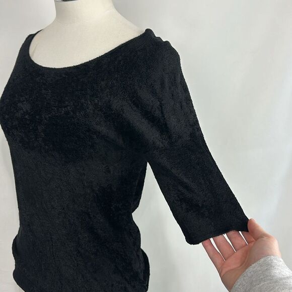 Helmut Lang Stretch Velvet Shirt - Picture 5 of 7